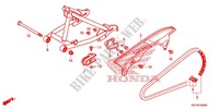 SWINGARM   CHAIN CASE for Honda CRF 70 2004