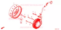 LEFT CRANKCASE COVER   ALTERNATOR (2) for Honda CBR 500 R ABS 2017