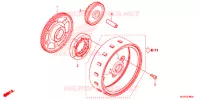 STARTER MOTOR CLUTCH for Honda CBR 500 R ABS 2017