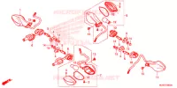 INDICATOR (2) for Honda CBR 500 R ABS 2017
