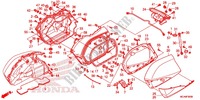 SADDLEBAG for Honda GL 1800 GOLD WING NAVI BLACK 2014
