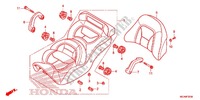 SINGLE SEAT (2) for Honda GL 1800 GOLD WING BASE 2014