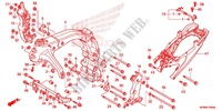 FRAME for Honda CB 1000 R ABS RED 2014