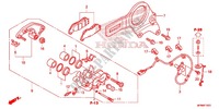 REAR BRAKE CALIPER (CB1000RA) for Honda CB 1000 R ABS RED 2014