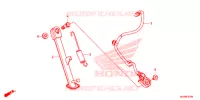 SIDE STAND for Honda CB 500 F ABS 2016
