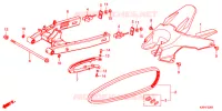 SWINGARM   CHAIN CASE for Honda MSX 125 2016