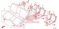 SEAT (MUV700'11,'12,'13) for Honda BIG RED 700 GREEN 2011