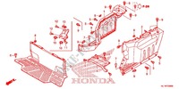 BODY   MIDDLE for Honda BIG RED 700 2012