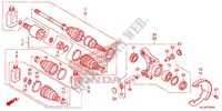 REAR KNUCKLE   REAR DRIVESHAFT for Honda BIG RED 700 2012