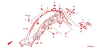 REAR FENDER for Honda SUPER CUB 50 2012