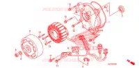 ALTERNATOR for Honda RUCKUS 50 RED 2009