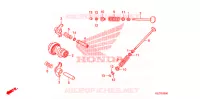CAMSHAFT for Honda RUCKUS 50 RED 2009