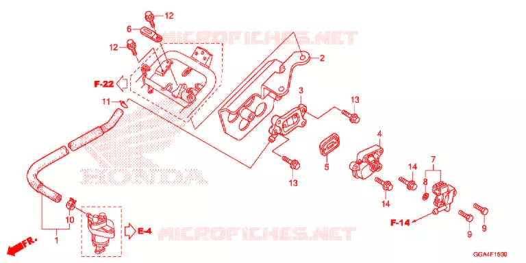 AIR INJECTION VALVE Honda SCOOTER 50 RUCKUS 2016  NPS50G
