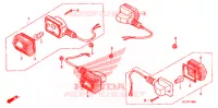 INDICATOR (2) for Honda RUCKUS 50 SILVER 2008