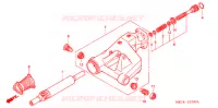 SWINGARM   CHAIN CASE for Honda RUNE 1800 VALKYRIE 2004