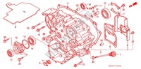 REAR TRANSMISSION CASE for Honda RUNE 1800 VALKYRIE painted wheels pullback handlebar 2004