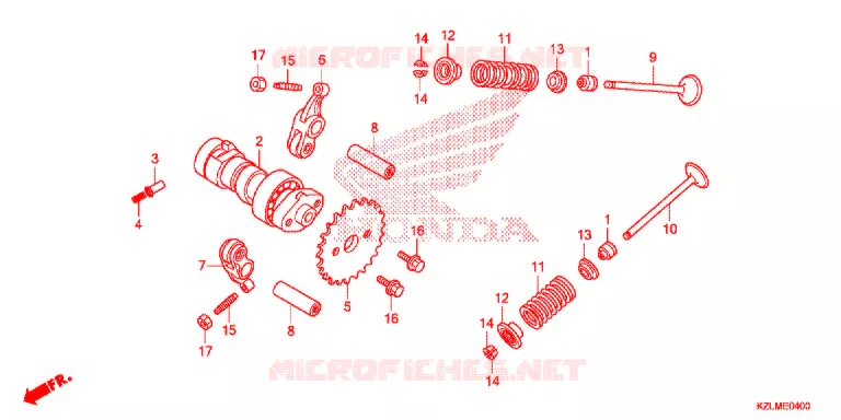 CAMSHAFT Honda SCOOTER 110 SPACY 2012  NSC110CSD