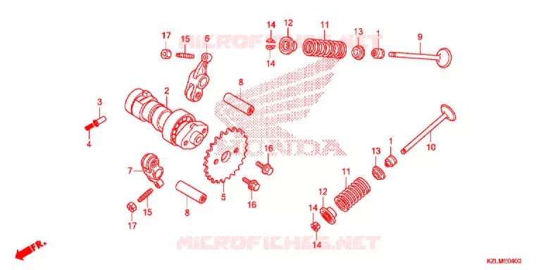 CAMSHAFT Honda SCOOTER 110 SPACY 2015  NSC110CSE