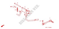 STAND   KICK STARTER ARM for Honda TODAY 50 2005