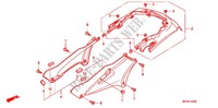 REAR   SIDE COVERS for Honda ST 1300 ABS 2005