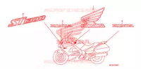 STICKERS for Honda ST 1300 ABS 2007