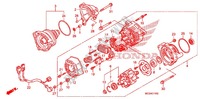 LEFT CRANKCASE COVER   ALTERNATOR (2) for Honda ST 1300 ABS RED 2009