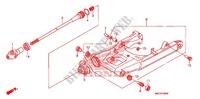 SWINGARM   CHAIN CASE for Honda ST 1300 ABS RED 2009