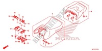 SINGLE SEAT (2) for Honda ST 1300 ABS 2018