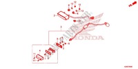 TAILLIGHT (2) for Honda MSX GROM 125 2015