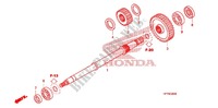 FINAL SHAFT for Honda FOURTRAX 420 RANCHER 4X4 AT 2009