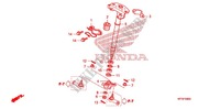 STEERING SHAFT (TRX420FA,TRX420FGA) for Honda FOURTRAX 420 RANCHER 4X4 AT 2009