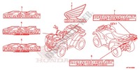 STICKERS for Honda FOURTRAX 420 RANCHER 4X4 AT 2013