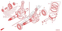 CRANKSHAFT   PISTON for Honda FOURTRAX 420 RANCHER 4X4 Manual Shift CAMO 2014