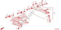 FRONT SUSPENSION ARM for Honda FOURTRAX 420 RANCHER 4X4 Manual Shift CAMO 2014