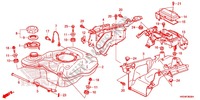 FUEL TANK for Honda FOURTRAX 420 RANCHER 4X4 Manual Shift CAMO 2014
