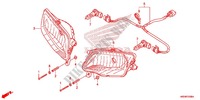 HEADLIGHT for Honda FOURTRAX 420 RANCHER 4X4 Manual Shift CAMO 2014