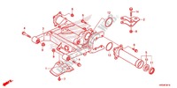 SWINGARM   CHAIN CASE for Honda FOURTRAX 420 RANCHER 4X4 Manual Shift CAMO 2014