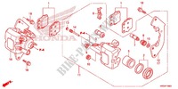 FRONT BRAKE CALIPER for Honda FOURTRAX 420 RANCHER 4X4 EPS Manual Shift 2015