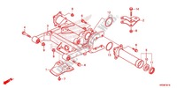 SWINGARM   CHAIN CASE for Honda FOURTRAX 420 RANCHER 4X4 EPS Manual Shift CAMO 2016