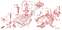 FUEL TANK for Honda FOURTRAX 420 RANCHER 4X4 Manual Shift 2007