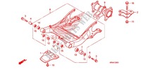 SWINGARM   CHAIN CASE for Honda FOURTRAX 420 RANCHER 4X4 Manual Shift 2009