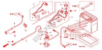 TOOLS   BATTERY BOX for Honda FOURTRAX 420 RANCHER 4X4 Manual Shift 2009