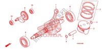 CRANKSHAFT   PISTON for Honda FOURTRAX 420 RANCHER 4X4 Manual Shift 2010