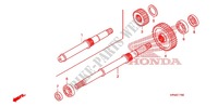 FINAL SHAFT for Honda FOURTRAX 420 RANCHER 4X4 PS RED 2009