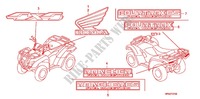 STICKERS for Honda FOURTRAX 420 RANCHER 2X4 BASE 2007