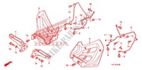 PEDAL for Honda TRX 450 R SPORTRAX Electric Start WHITE 2012