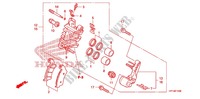 FRONT BRAKE CALIPER for Honda TRX 450 R SPORTRAX Electric Start RED 2013