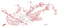 HEADLIGHT for Honda TRX 450 R SPORTRAX Electric Start RED 2013