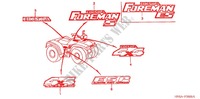 STICKERS for Honda FOURTRAX 450 FOREMAN 4X4 Electric Shift 2004