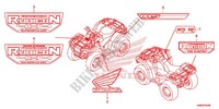 STICKERS for Honda FOURTRAX 500 FOREMAN RUBICON DCT EPS 2015